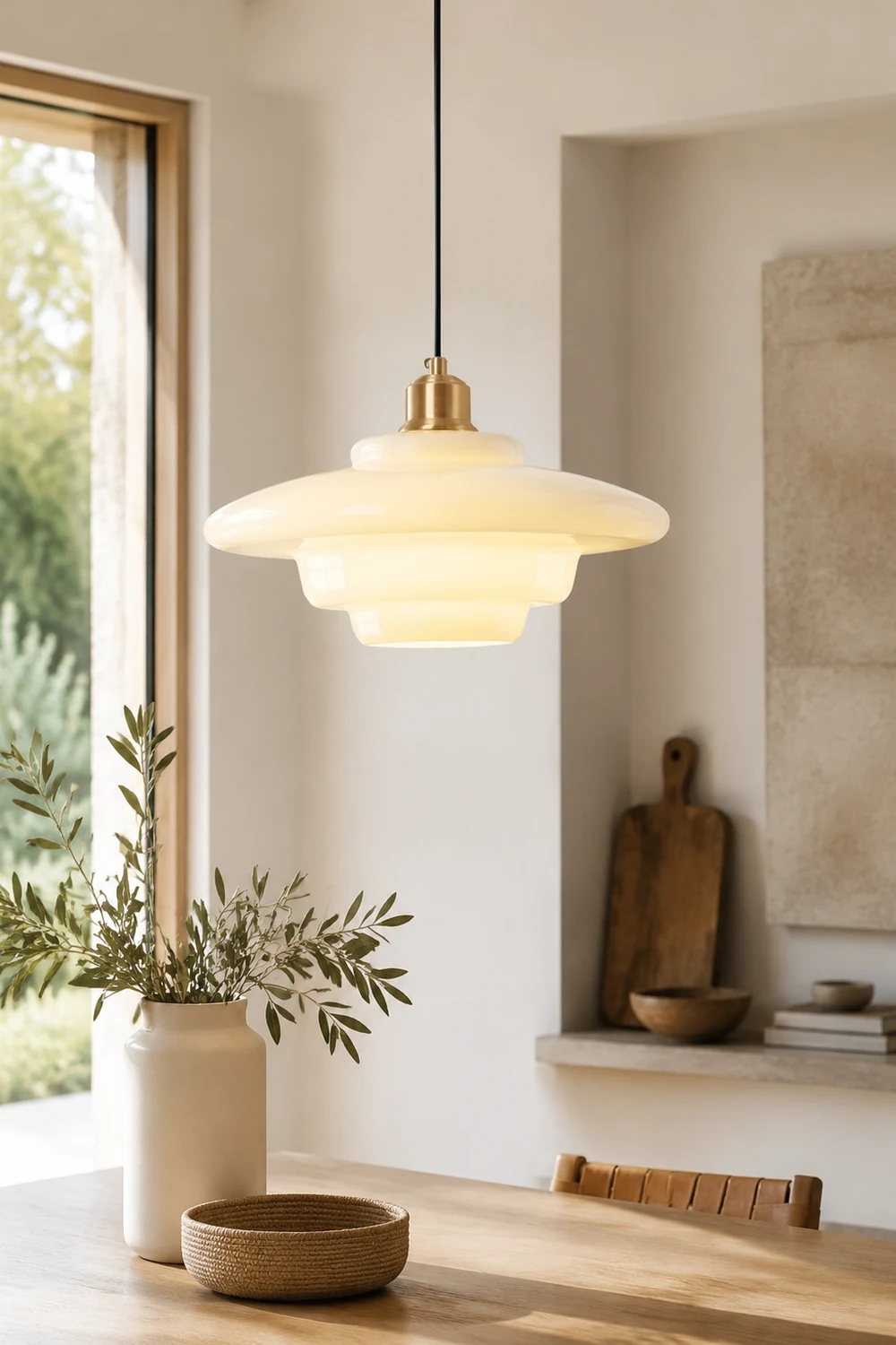 Nordic Minimalist Glass Pendant Light - Lumpaz