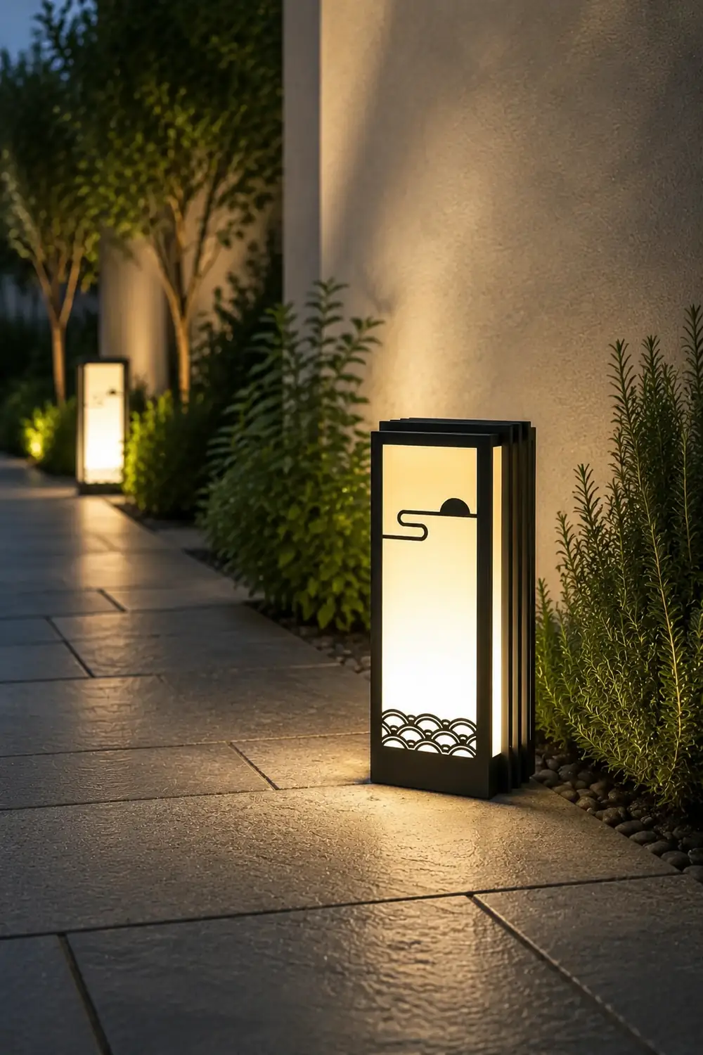 Sunrise Pattern Garden Light - Lumpaz