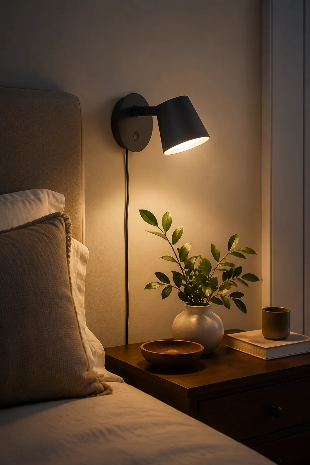 Tip Plug-In Wall Lamp - Lumpaz