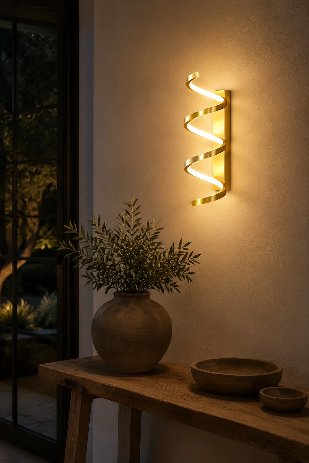 Spiral Wall Light - Lumpaz