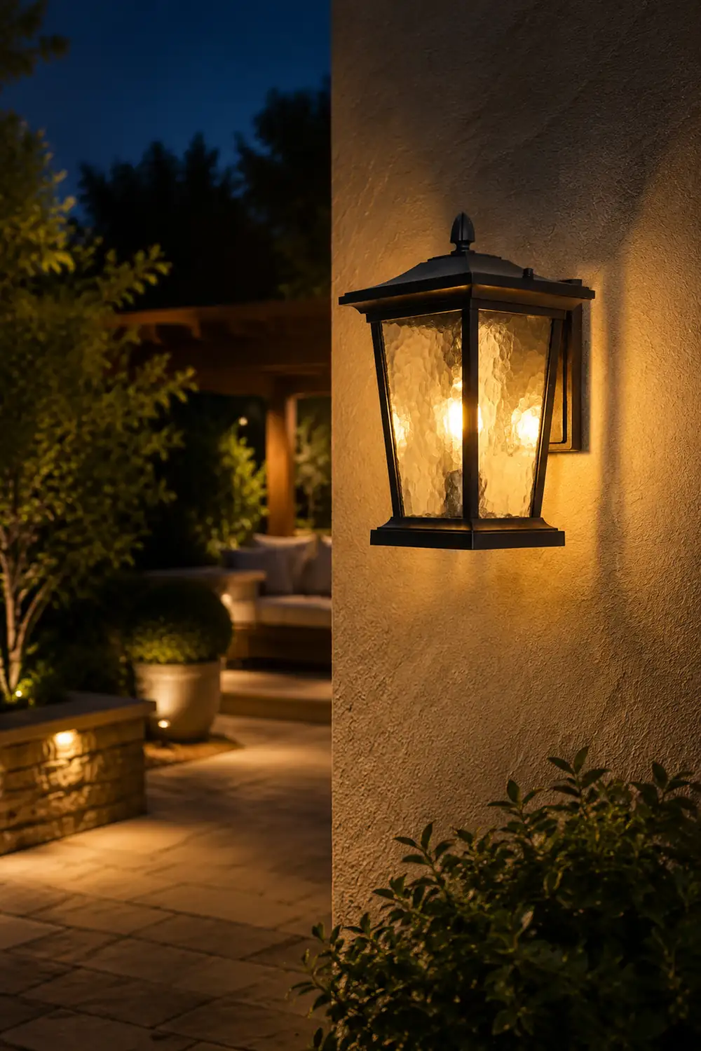 Lodge Birdcage Outdoor Wall Lamp - Lumpaz