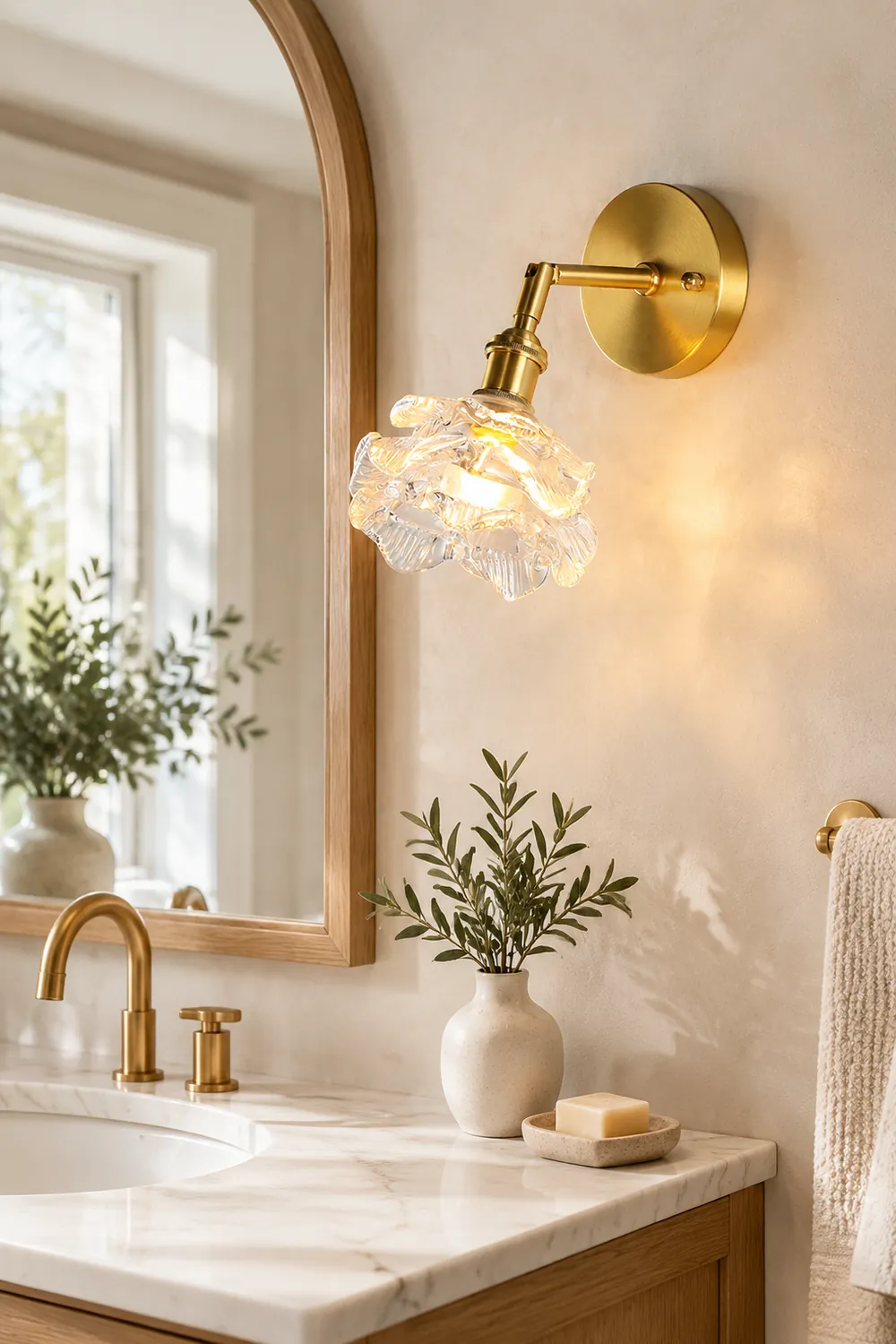 Kano Brass Wall Lamp - Lumpaz
