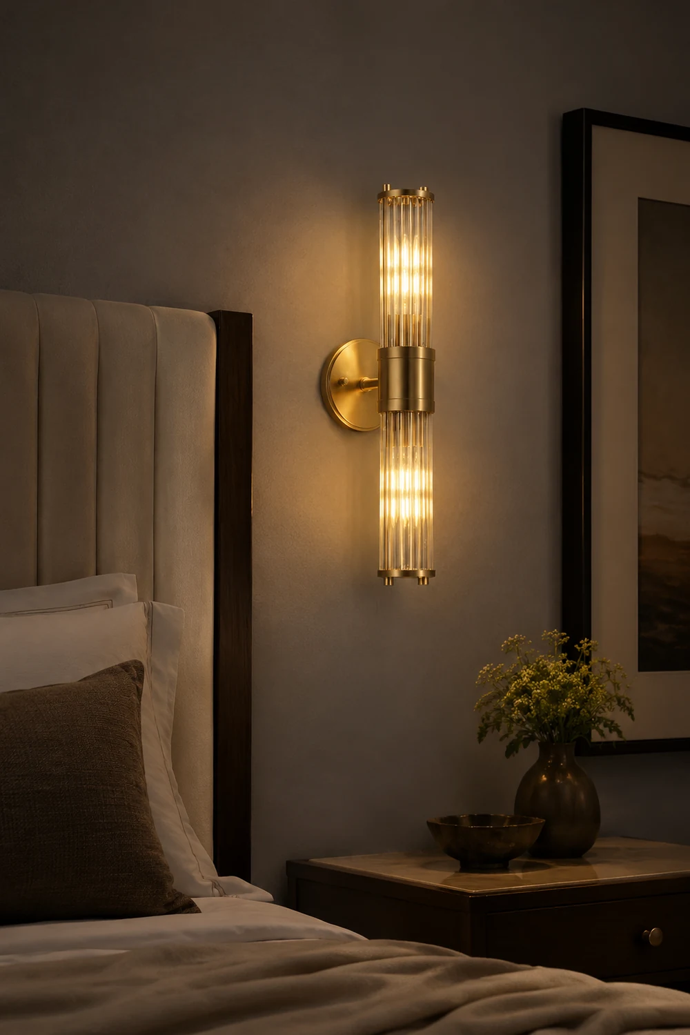 Allen Brass Wall Lamp - Lumpaz