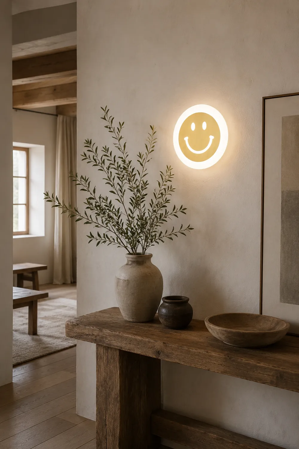 Smiley Wall Lamp - Lumpaz