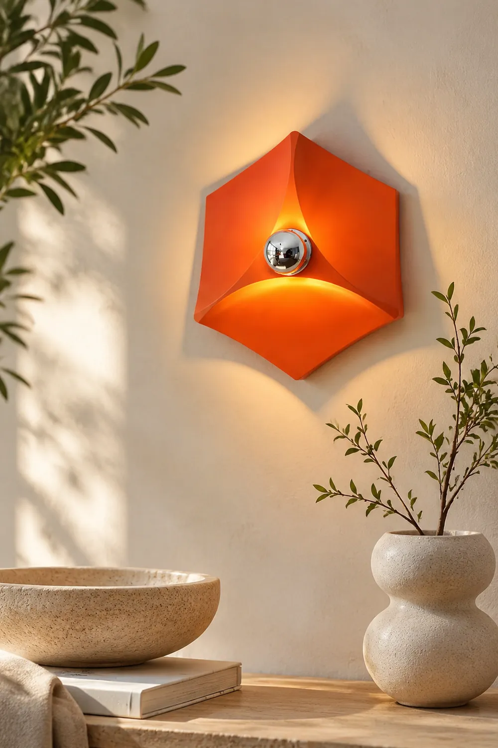 Pentagon Combination Wall Lamp - Lumpaz