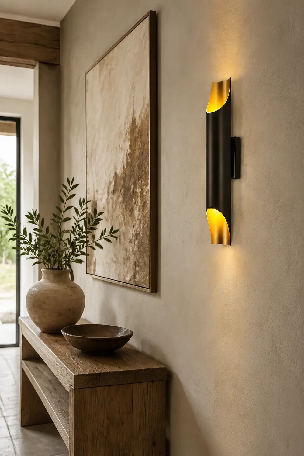 Abigali Straight Wall Lamp - Lumpaz