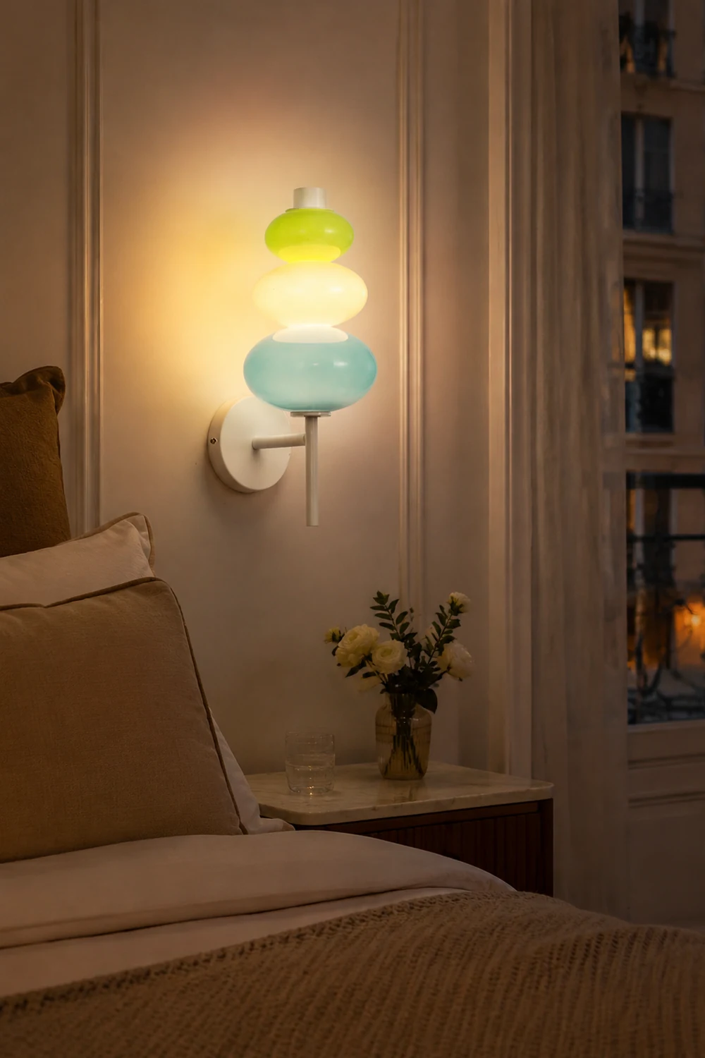 Glass Candy String Wall Lamp - Lumpaz