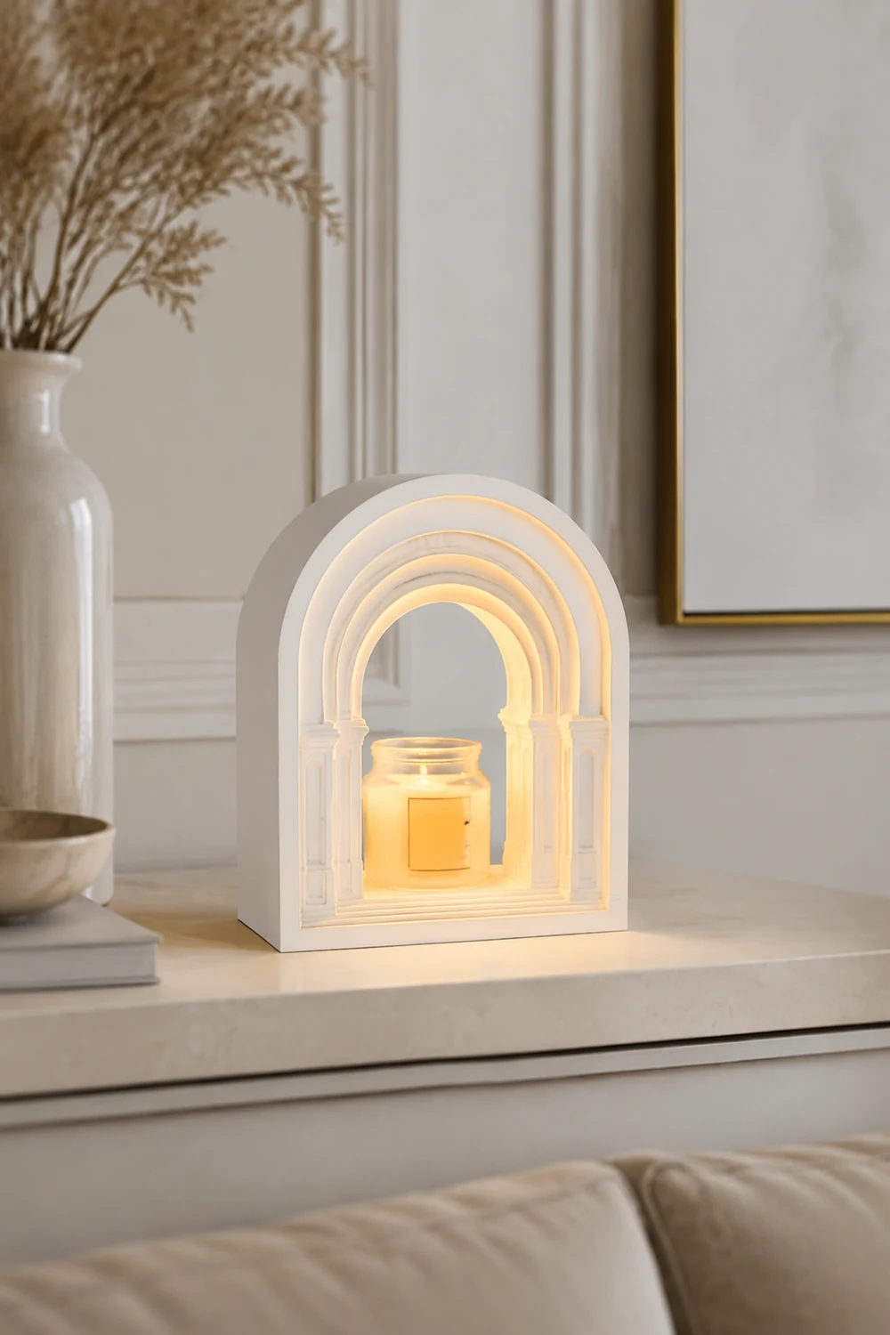 Félicie Aroma-Kerze Schmelzen Tischlampe, 2 Stile - Lumpaz