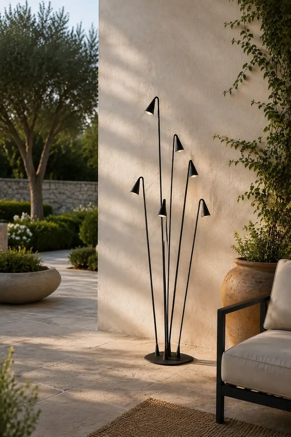 Bellflower Outdoor Floor Lamp - Lumpaz