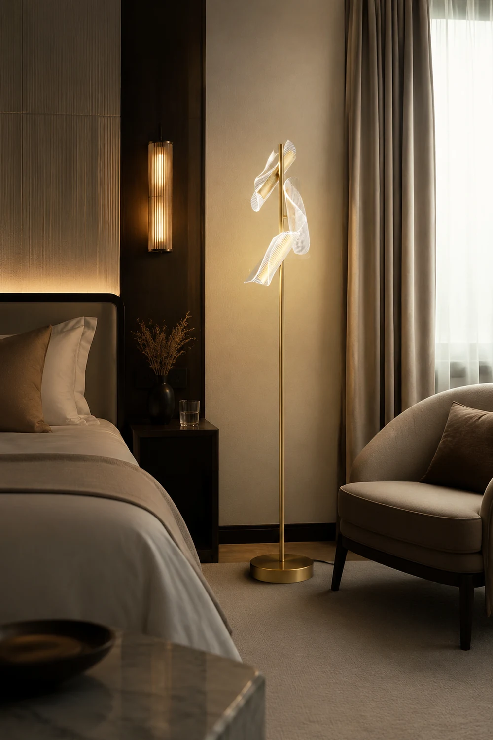 Flame Floor Lamp - Lumpaz