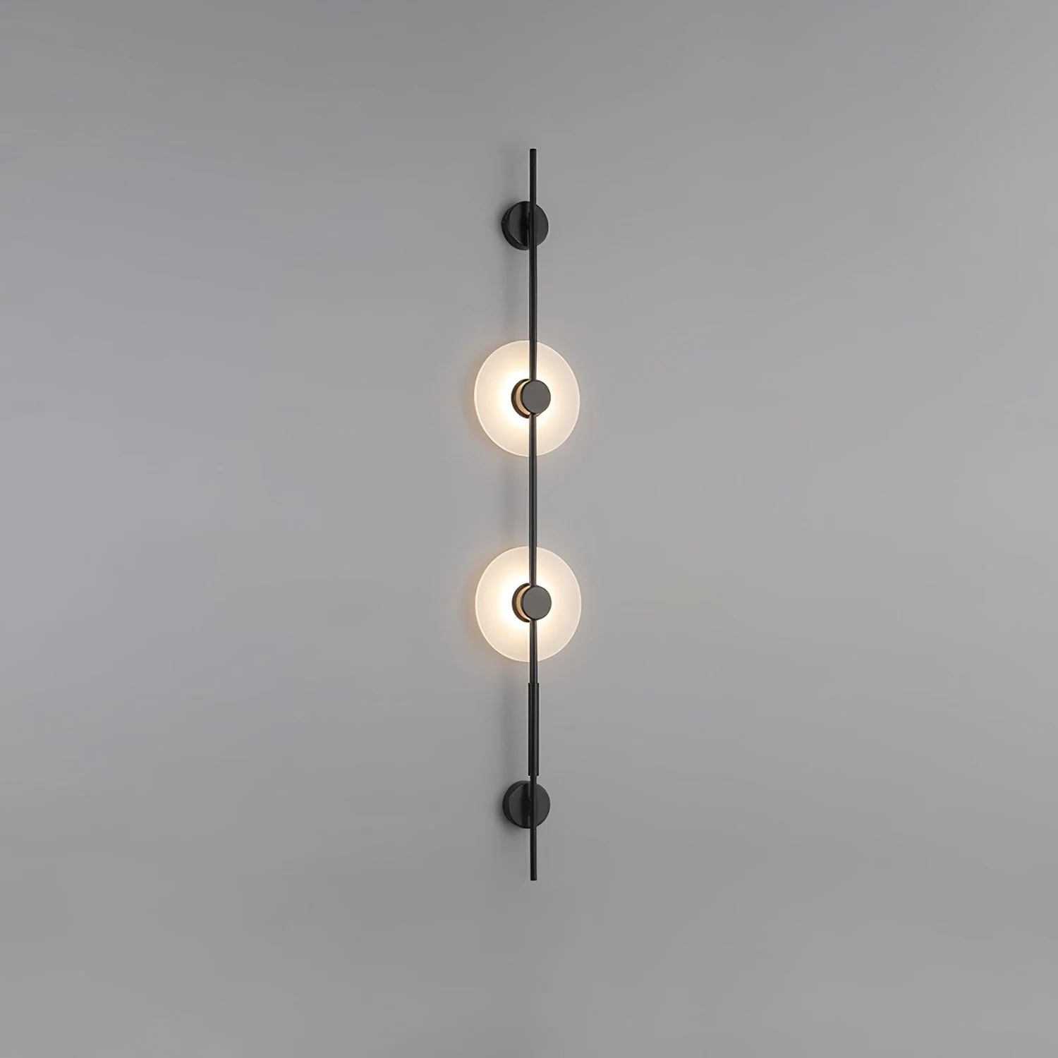 Alabaster Orb Vertical Wall Sconce - Lumpaz