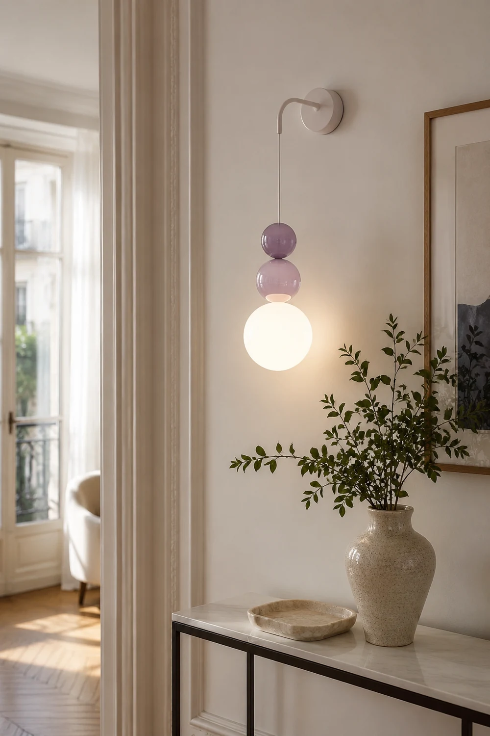 Acrylic Three Ball Wall Lamp - Lumpaz