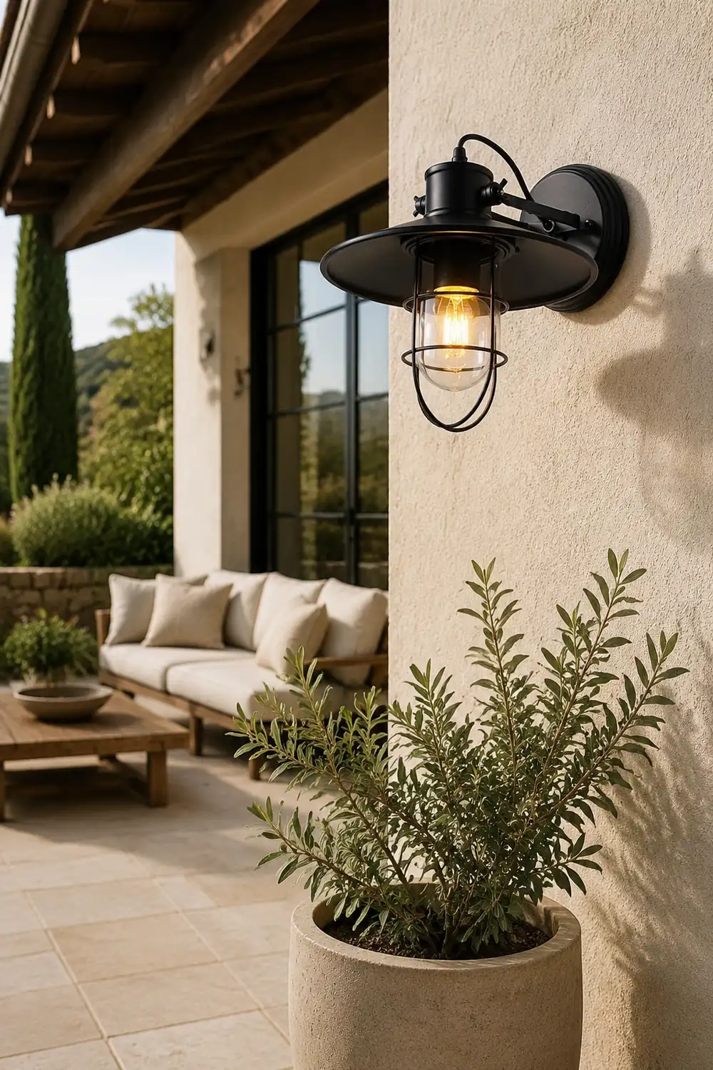Harbour Industrial Wall Light - Lumpaz
