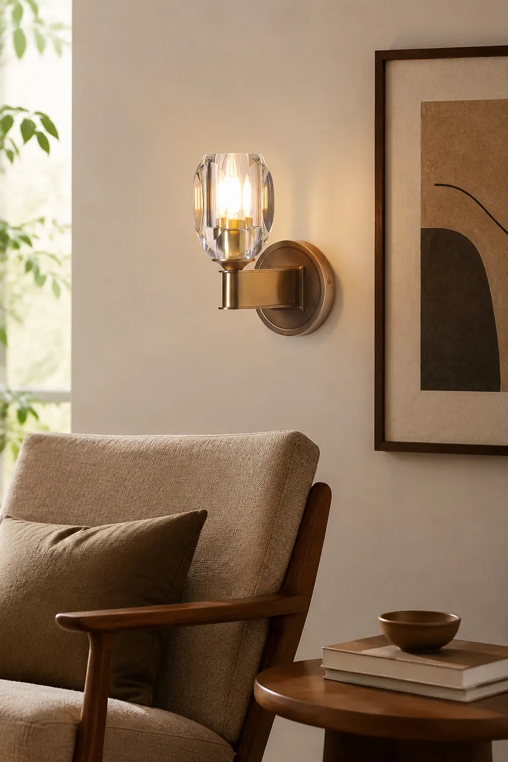 Diamond Crystal Sconce - Lumpaz