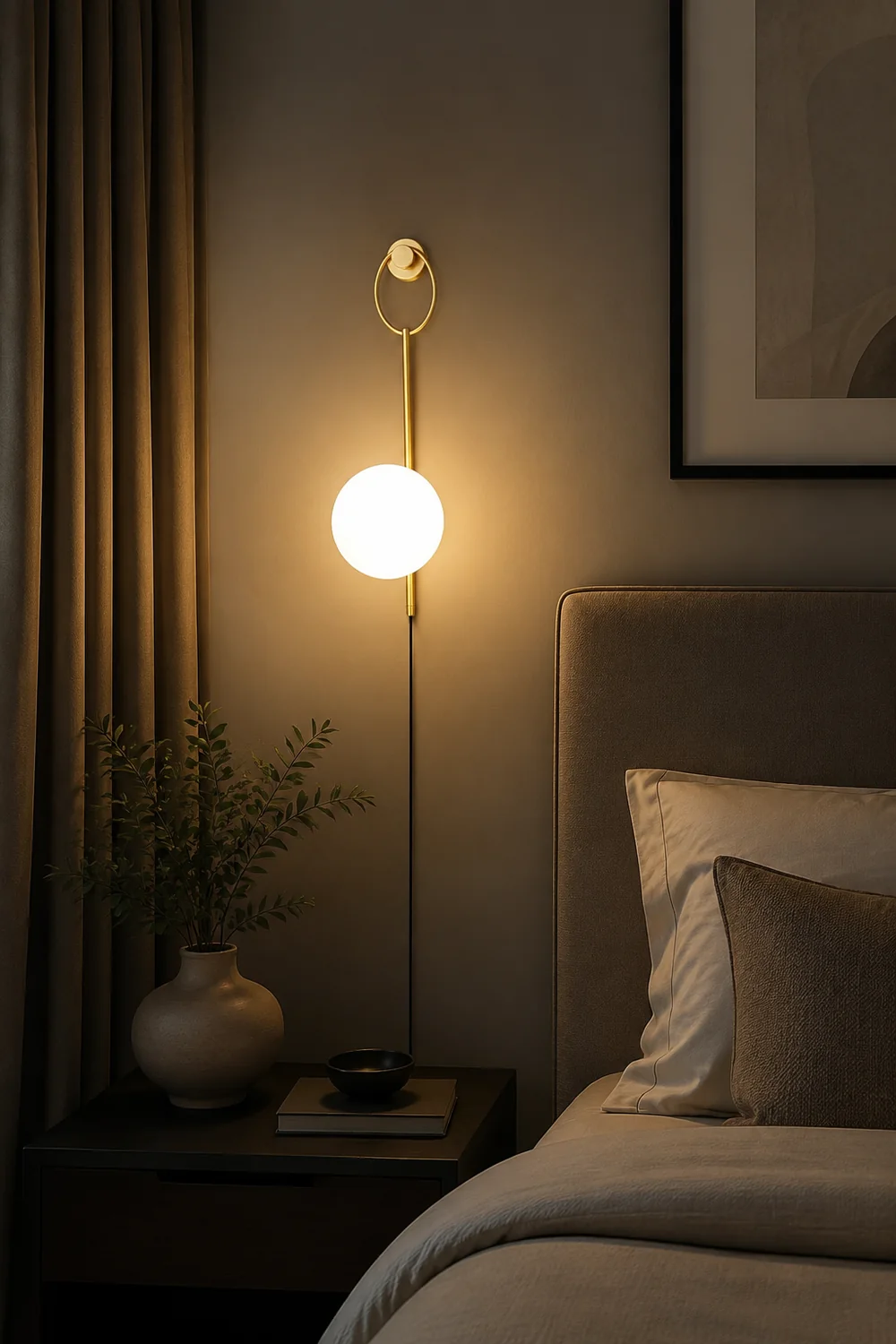 Ballon Brass Wall Lamp - Lumpaz