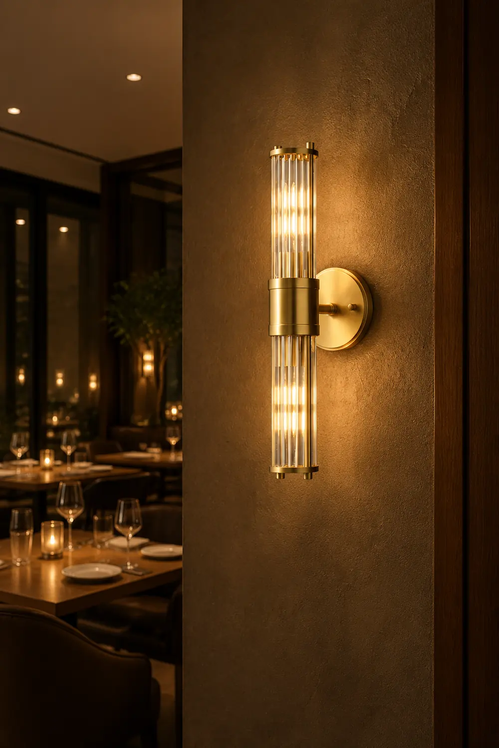 Allen Brass Wall Lamp - Lumpaz