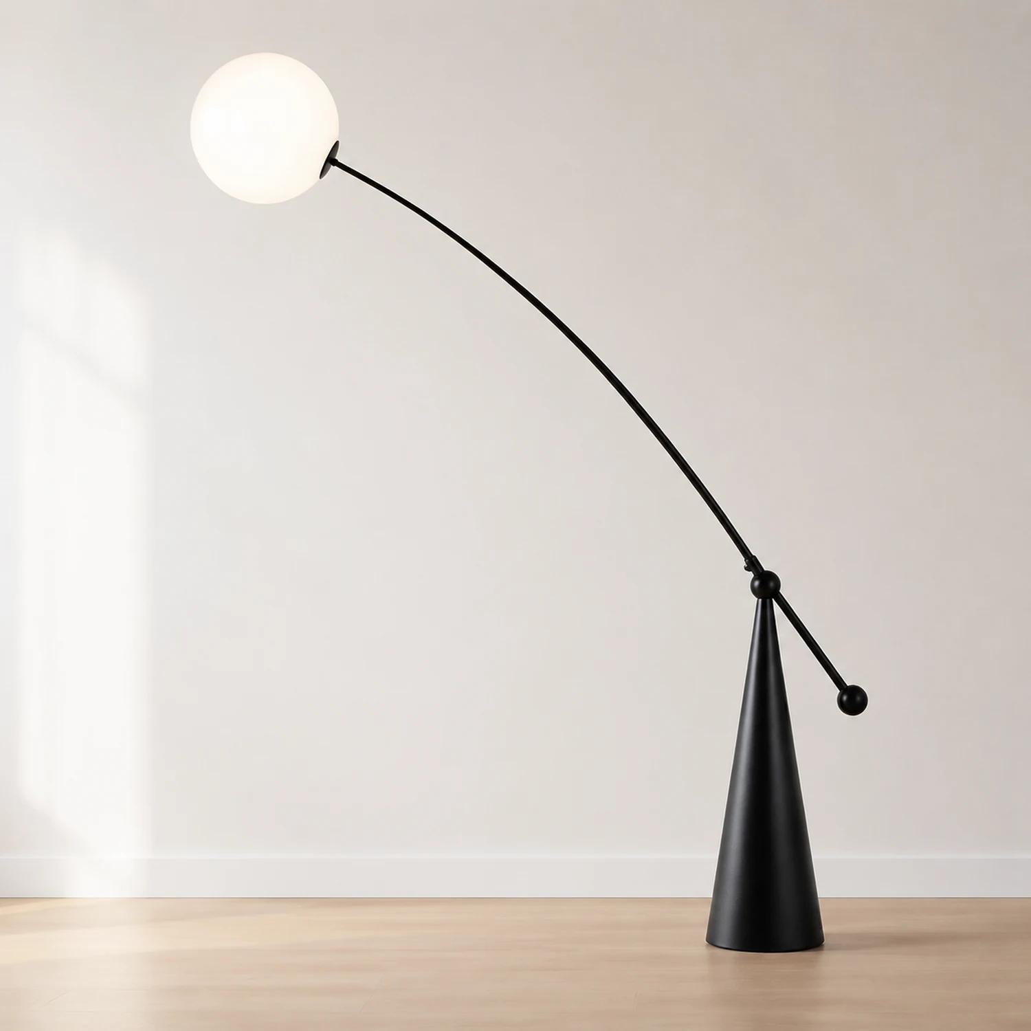 Opal Arc Floor Lamp - Lumpaz