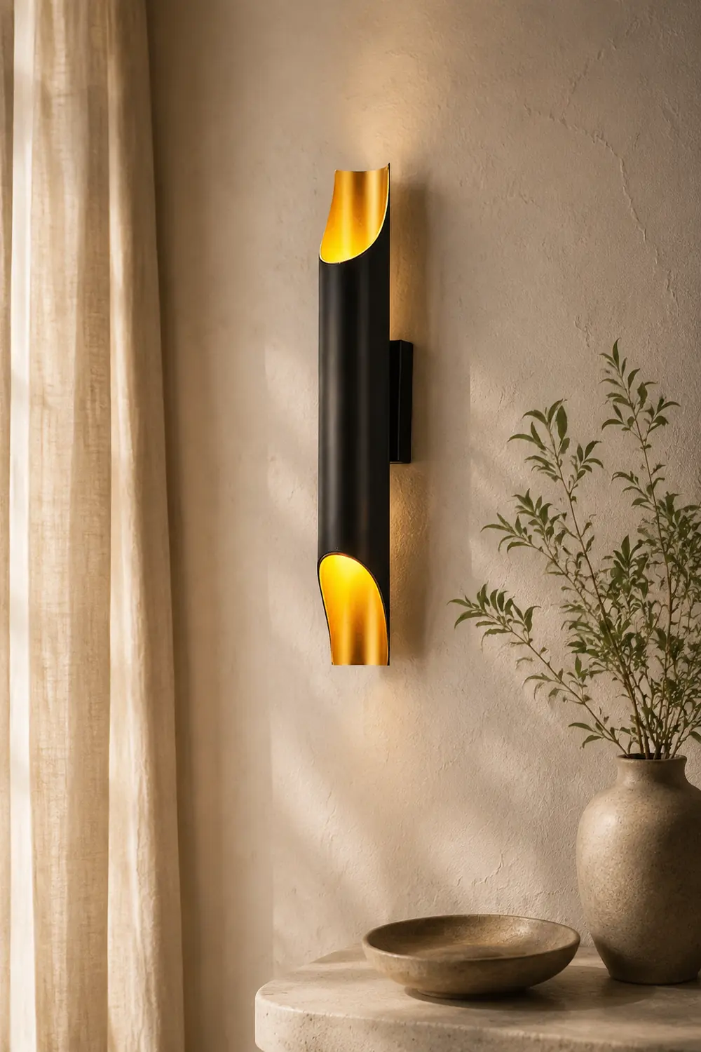 Abigali Straight Wall Lamp - Lumpaz