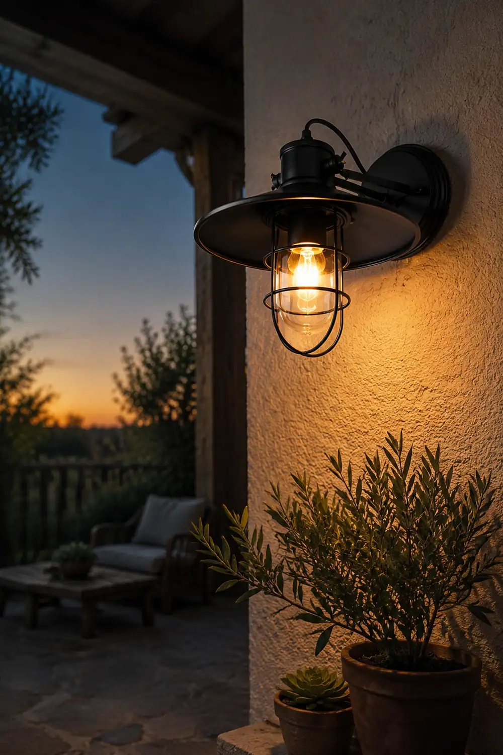 Harbour Industrial Wall Light - Lumpaz