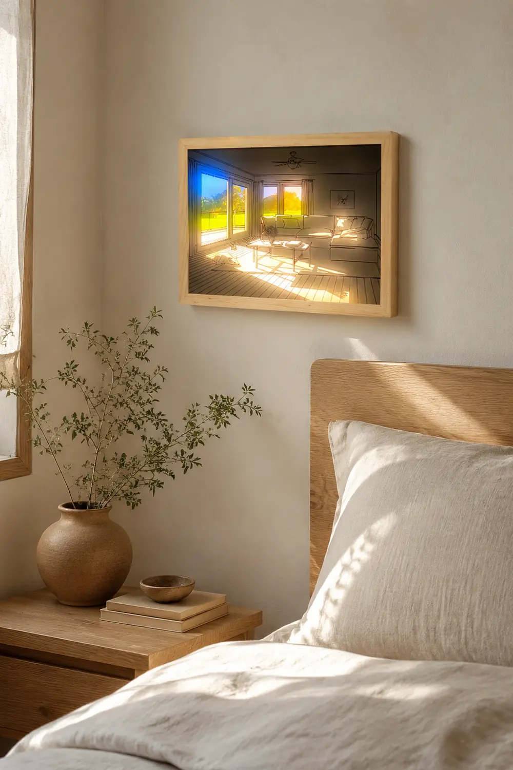 Dog Sunbathing Mural Art Lamp - Lumpaz
