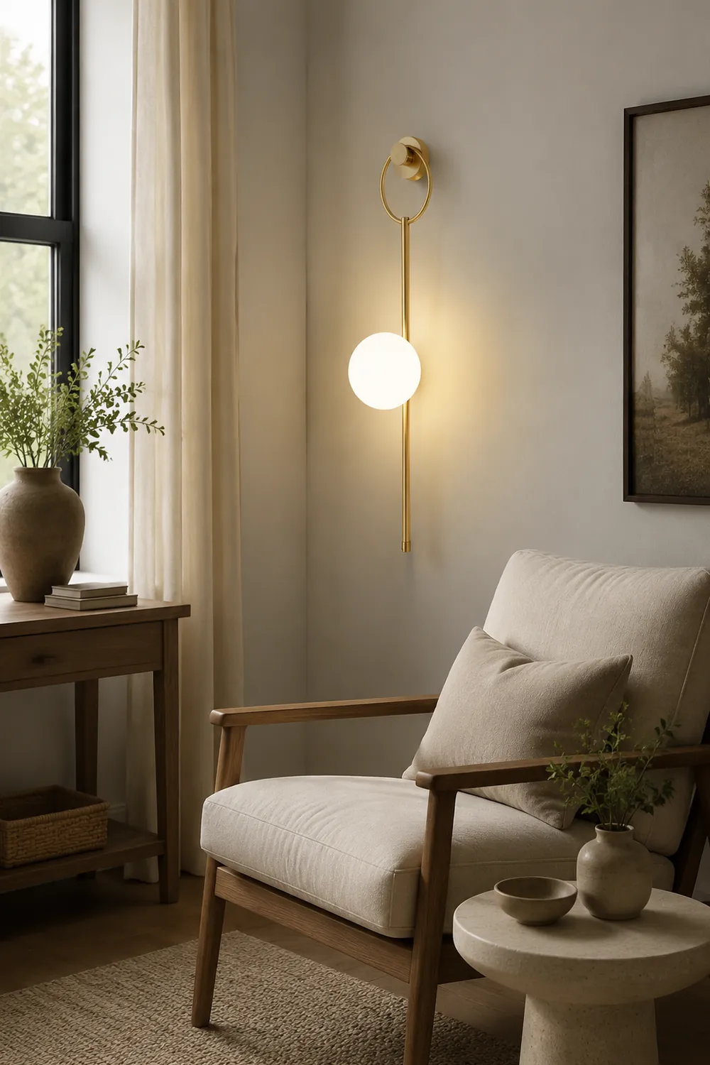 Ballon Brass Wall Lamp - Lumpaz