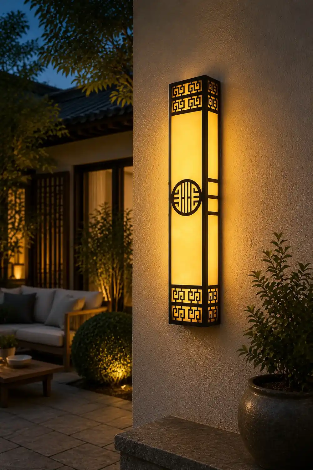 Stripe Outdoor Wall Light - Lumpaz
