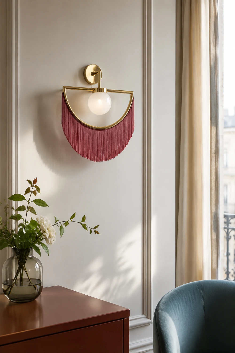 Wink Tassel Cute Wall Lamp - Lumpaz