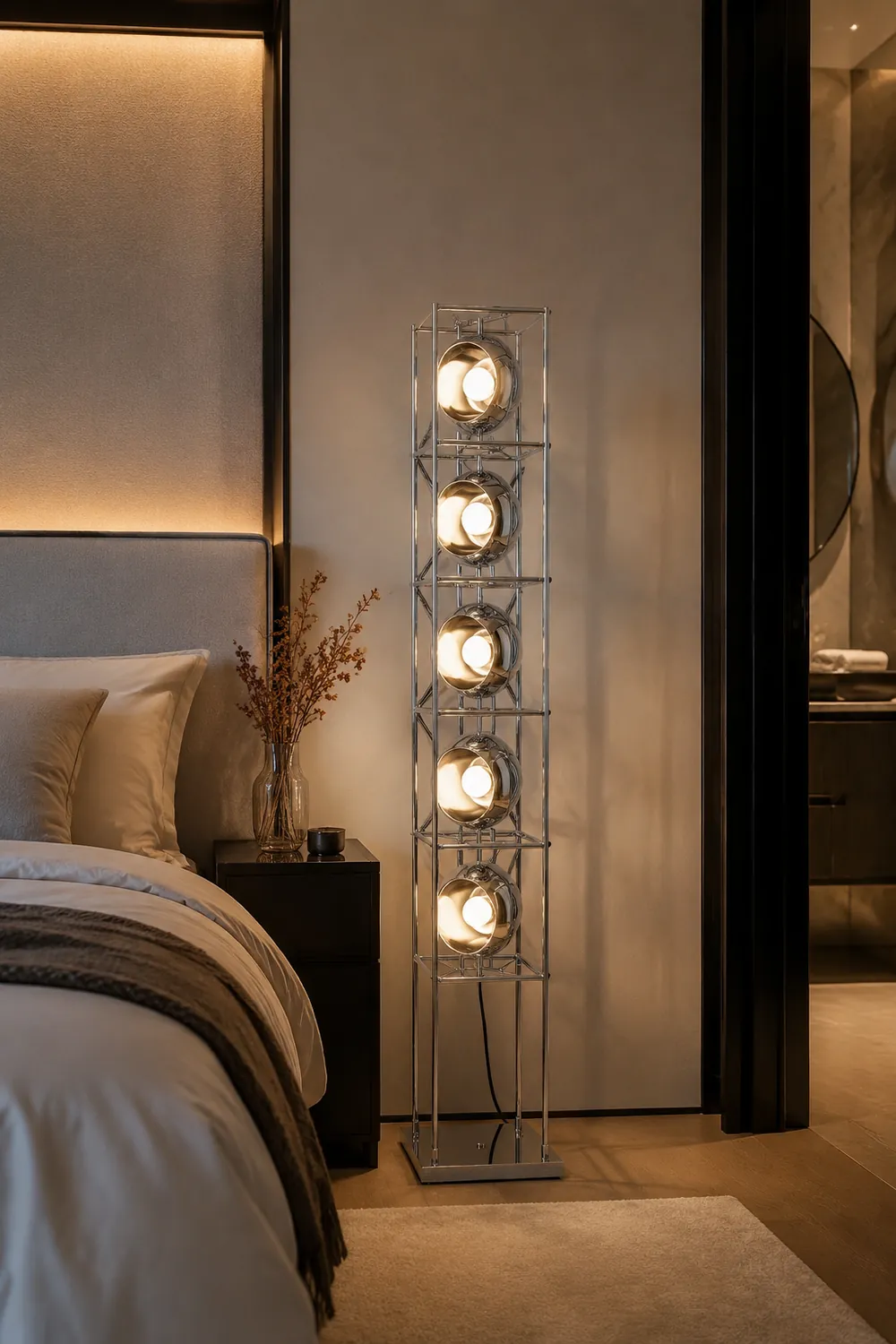 Tower of Spheres Floor Lamp - Lumpaz