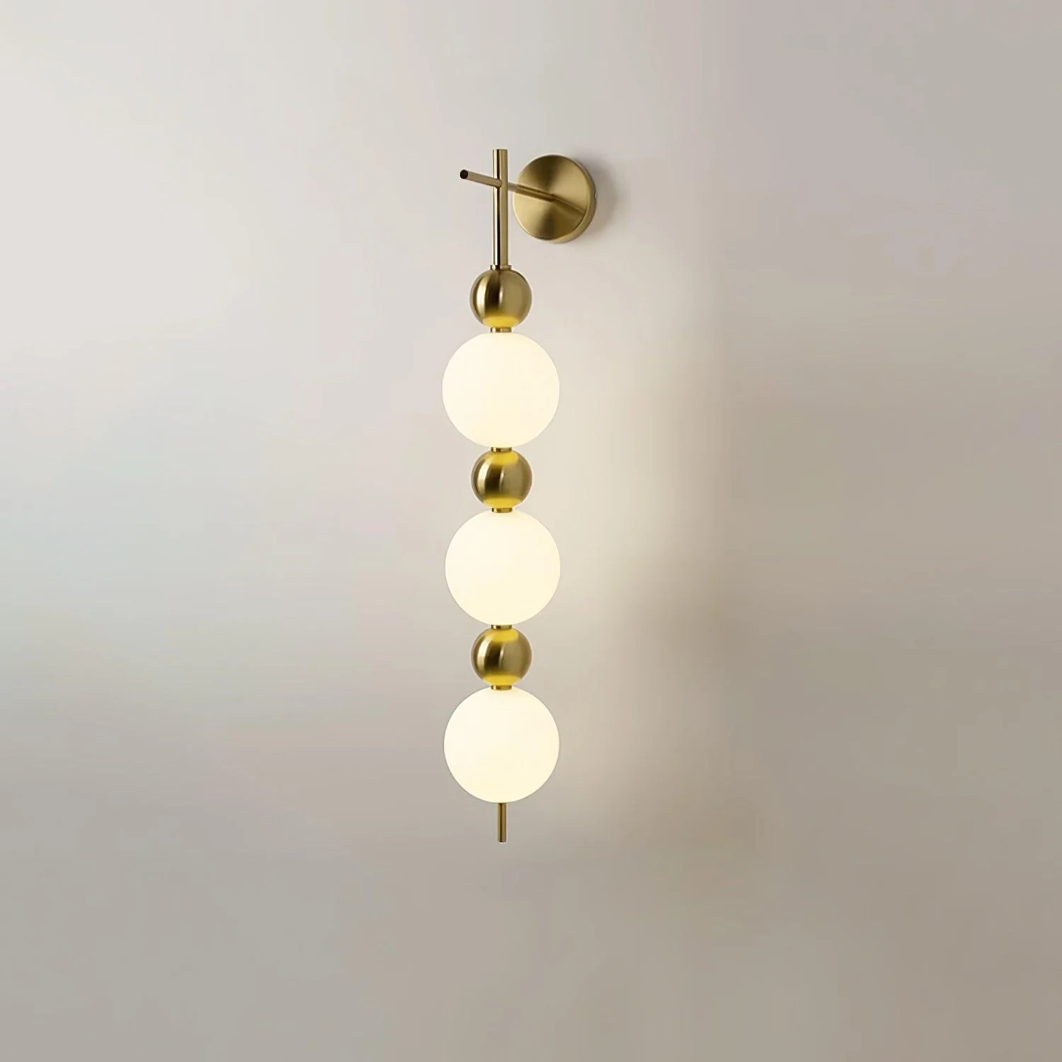 Candied Haws String Brass Wall Lamp - Lumpaz