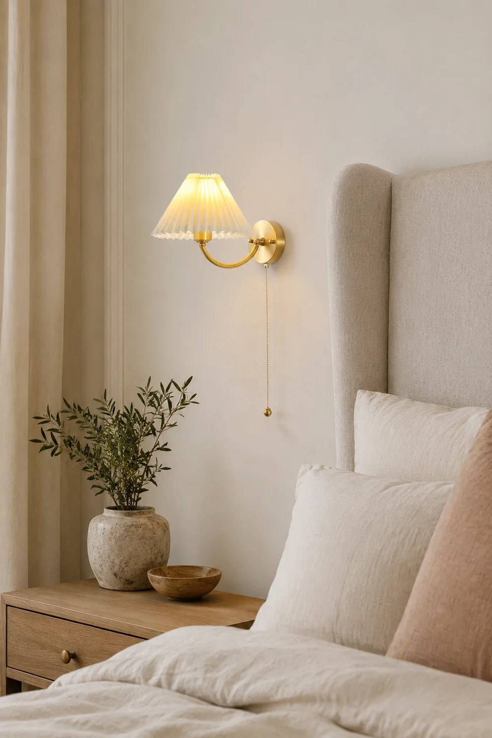 Pleated Wall Lamp - Lumpaz