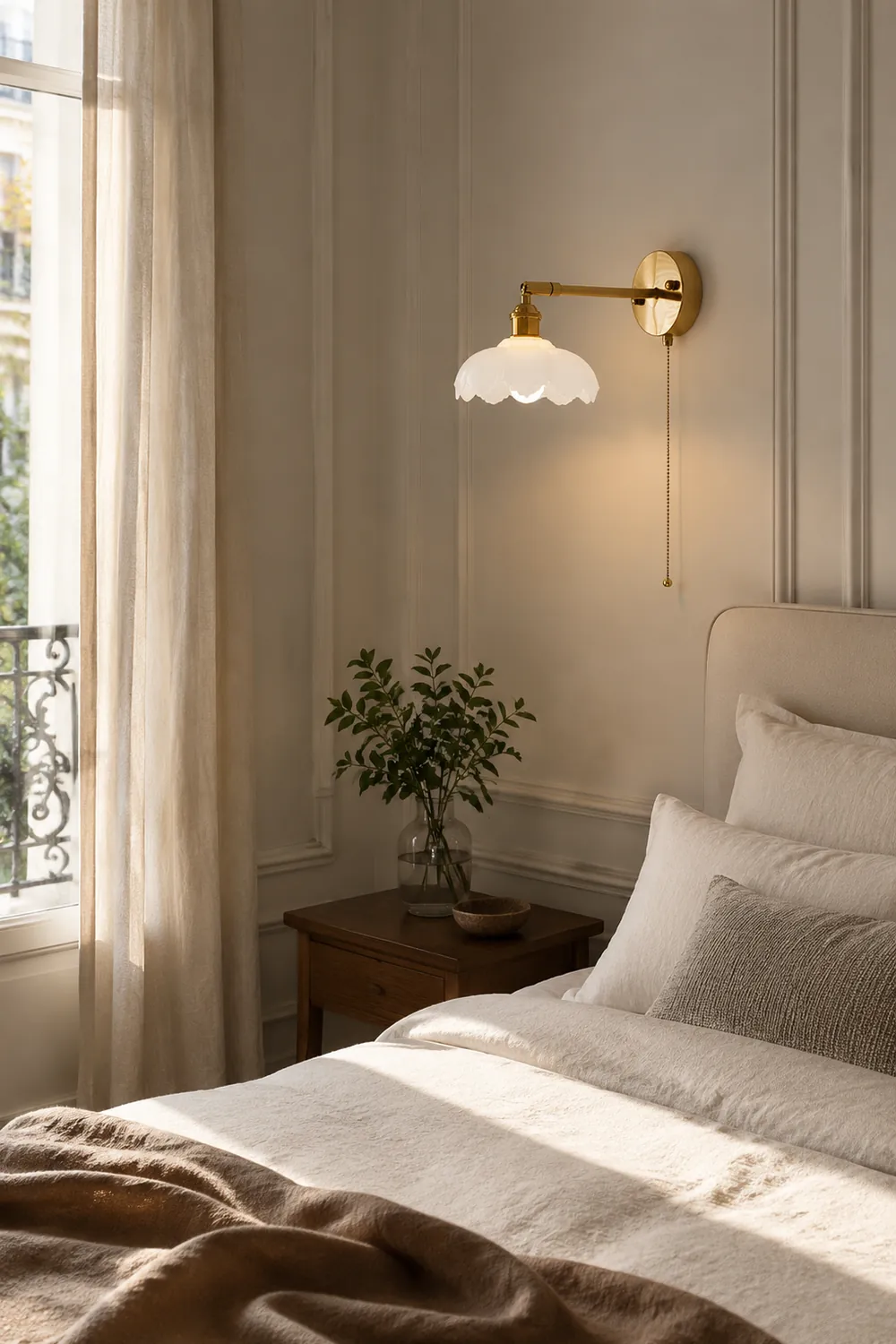 Lotus Rotatable Wall Lamp - Lumpaz