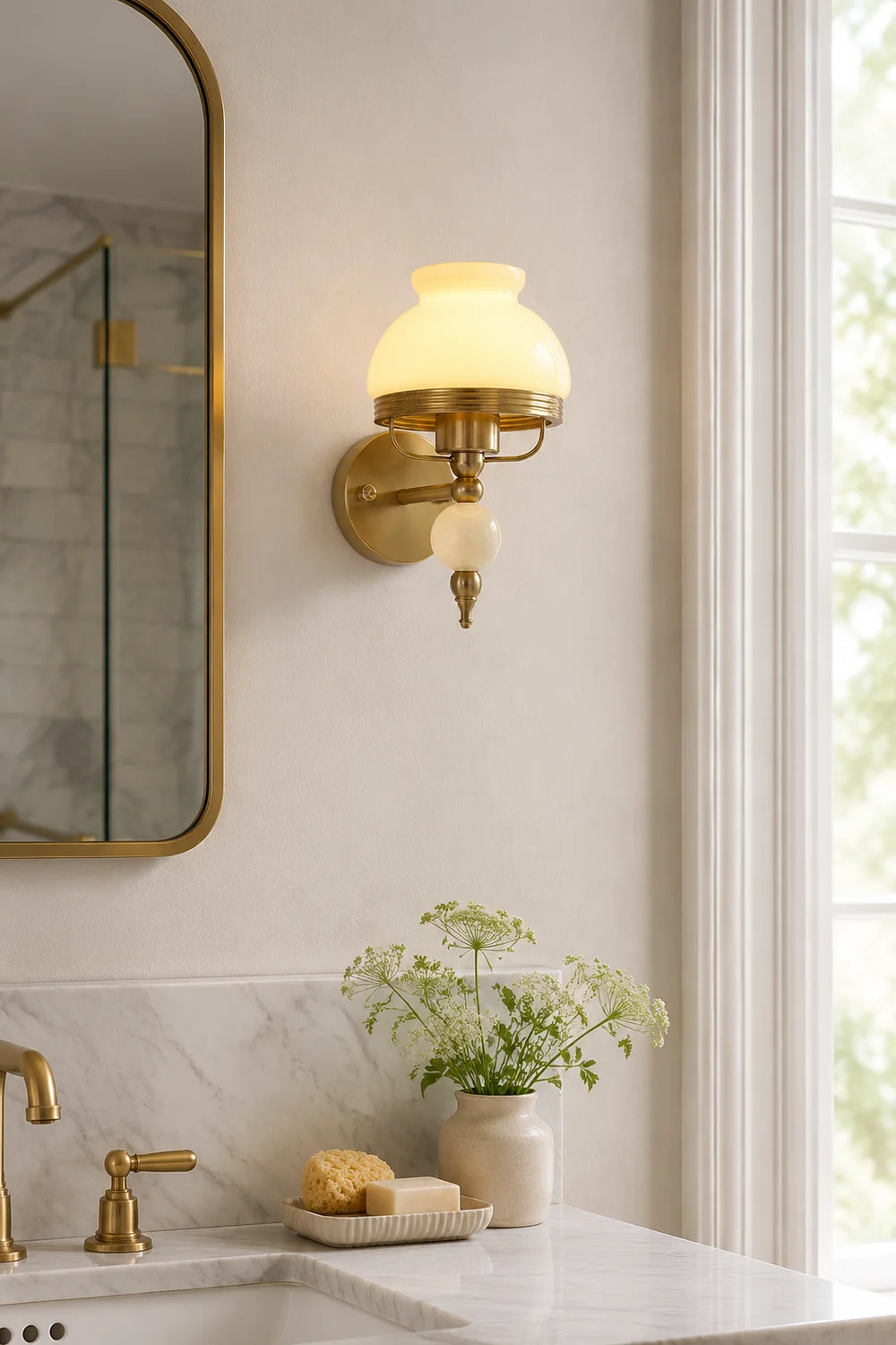 Loa Glass Wall Lamp - Lumpaz