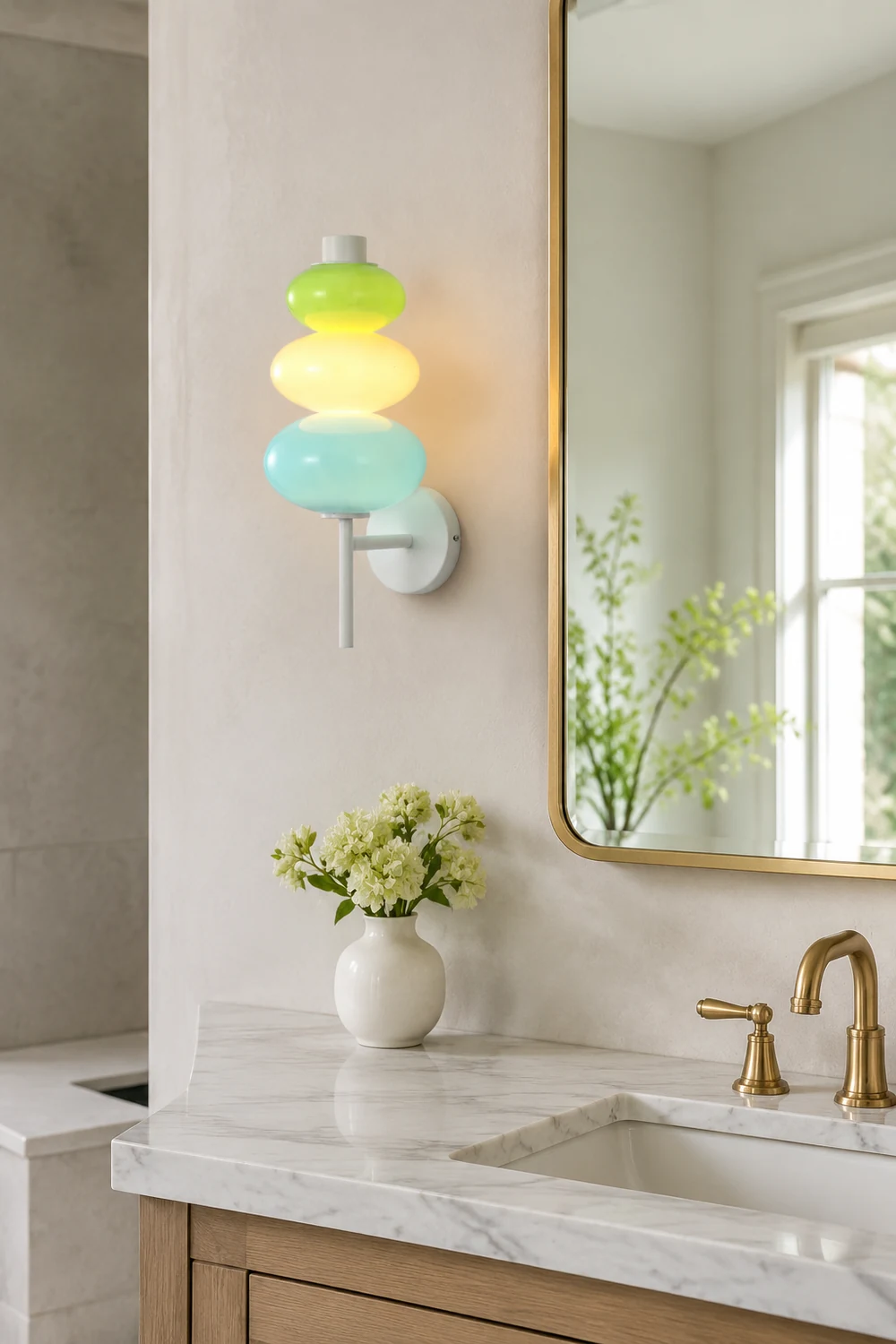 Glass Candy String Wall Lamp - Lumpaz