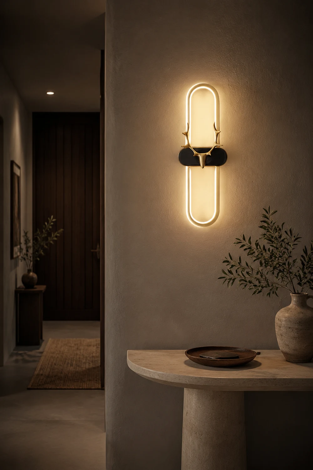 Antlers Halo Wall Lamp - Lumpaz