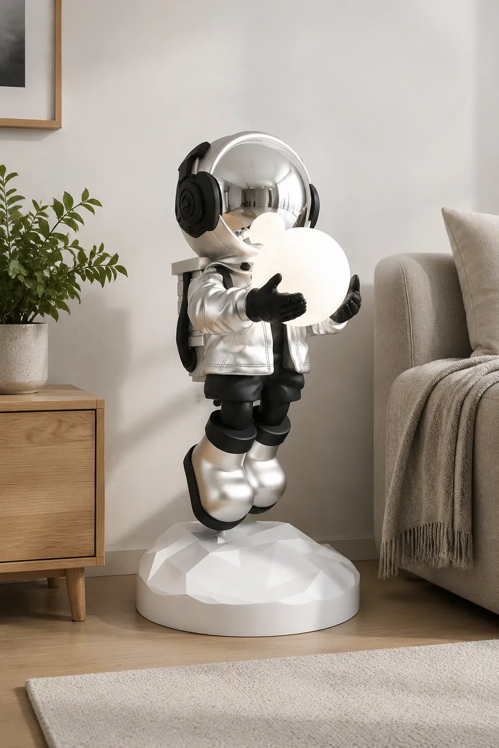 Fantasy Astronaut Built-in Battery Floor Light - Lumpaz