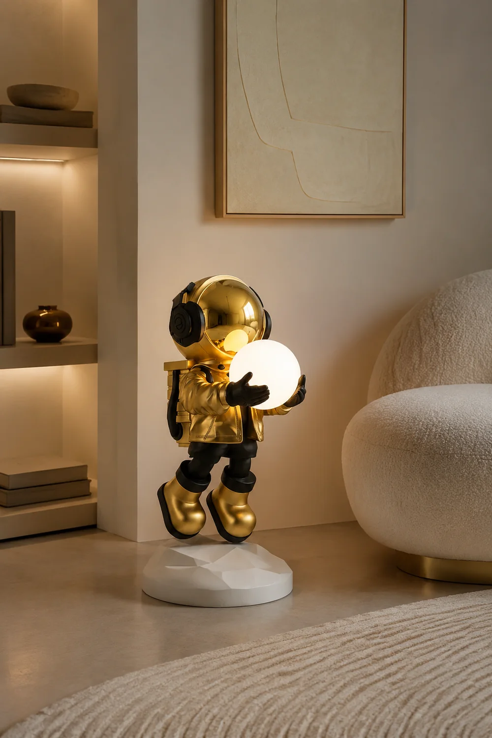 Fantasy Astronaut Built-in Battery Floor Light - Lumpaz