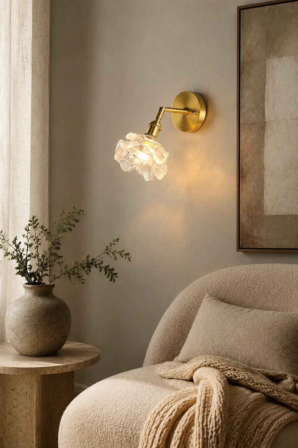 Kano Brass Wall Lamp - Lumpaz