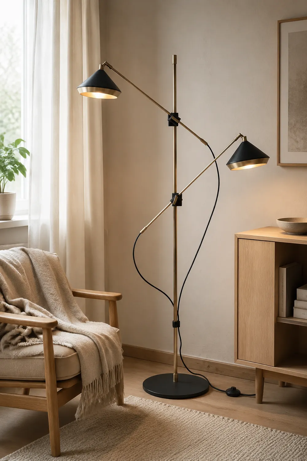 Shear Floor Lamp - Lumpaz