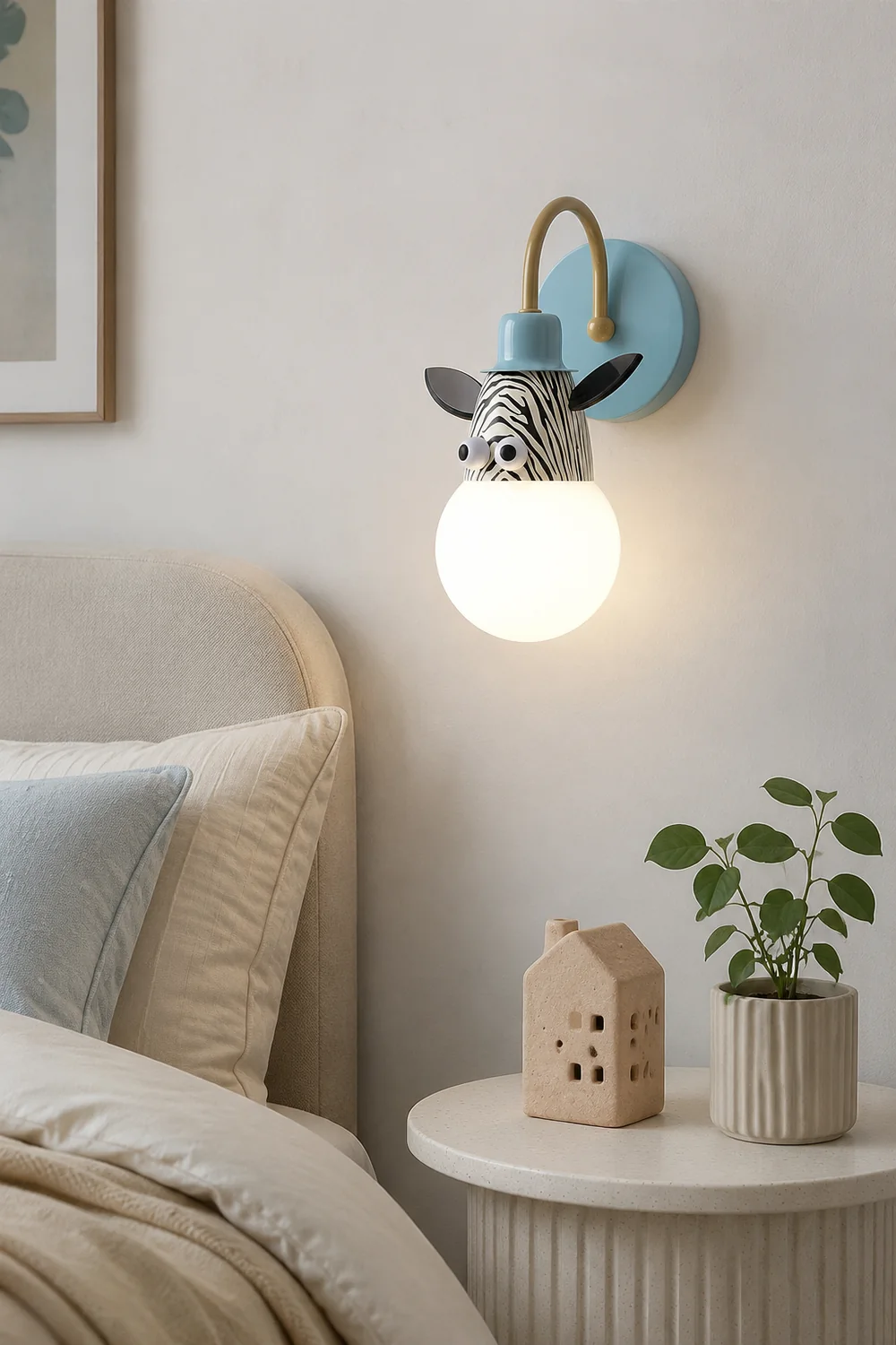 Cartoon Animal Kids Wall Lamp - Lumpaz