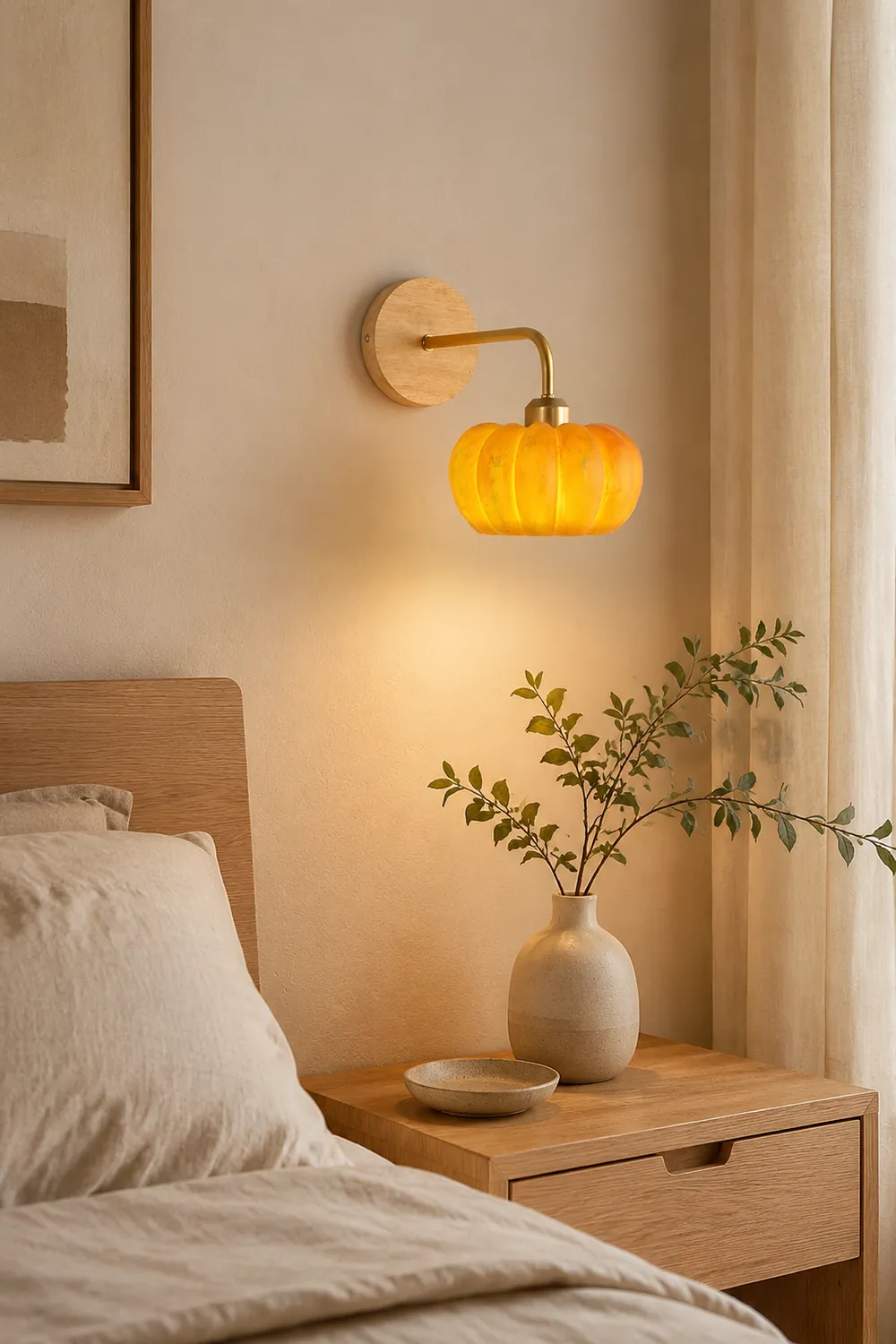 Pumpkin Wall Light - Lumpaz