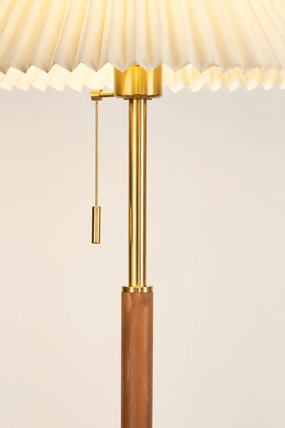 Vintage Pleated Floor Lamp - Lumpaz