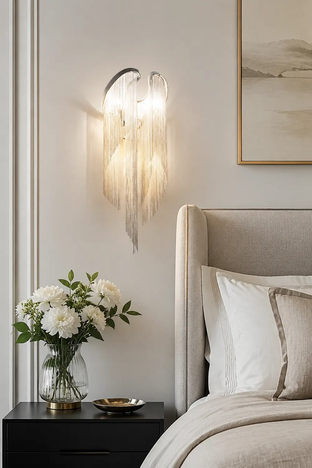 Chain Tassel Wall Lamp - Lumpaz