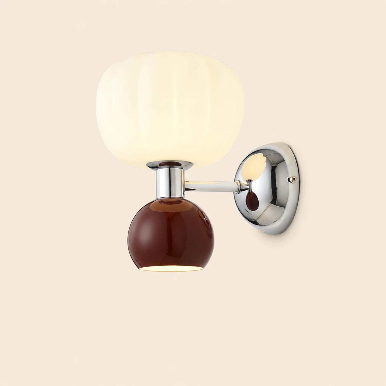 Moderno Cream Sconce - Lumpaz