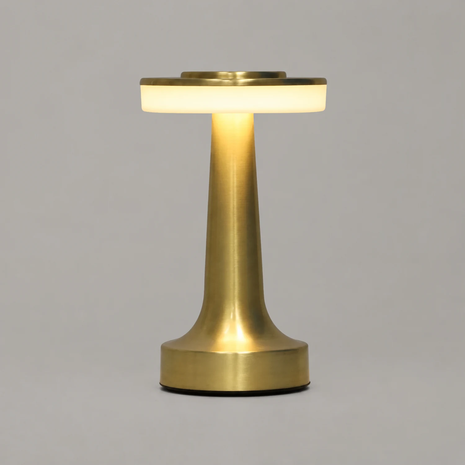 Salgado Modern Pilz Tischleuchte Metall, Bronze/Gold/Silber， Wohnzimmer - Lumpaz