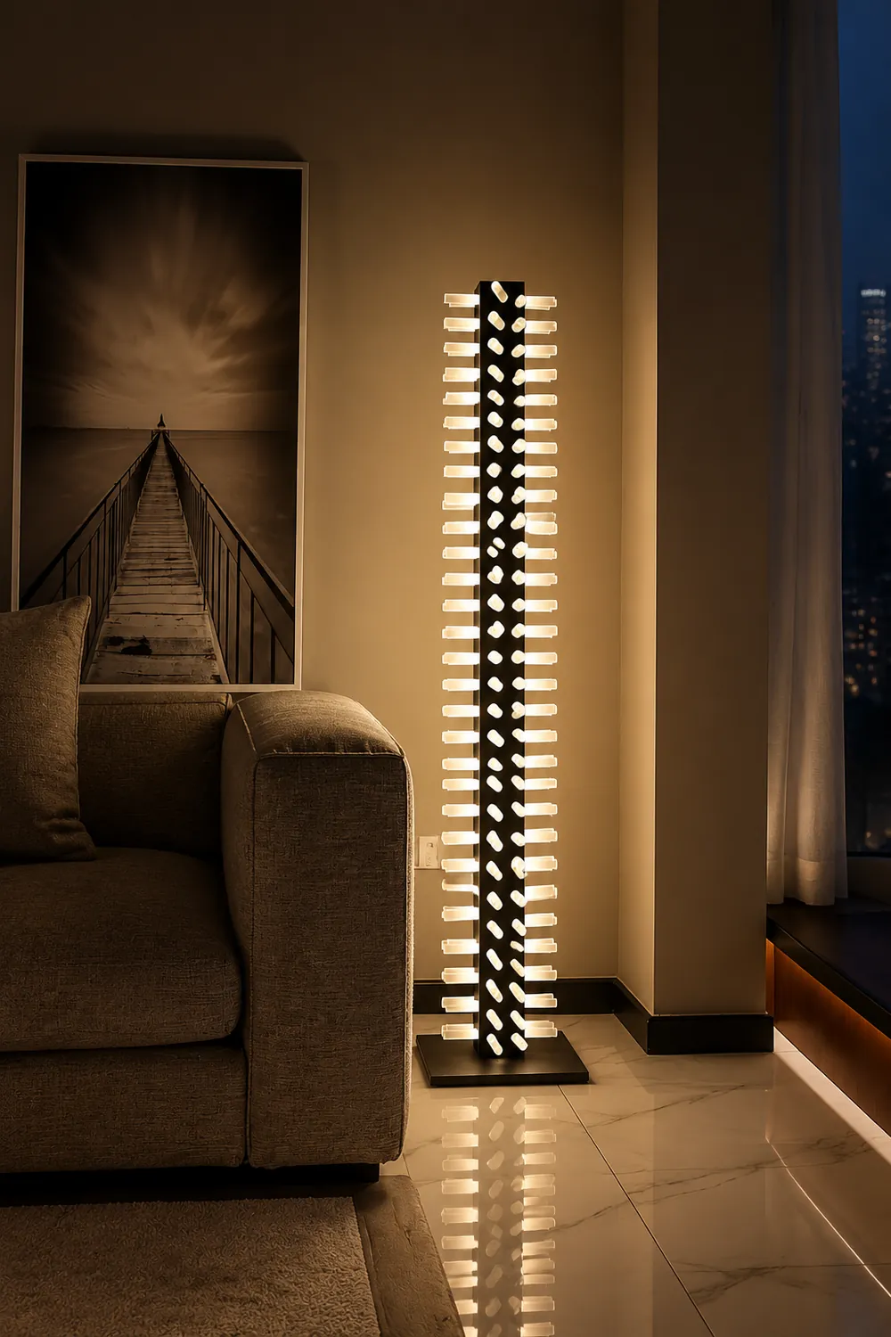 Filing Stand Floor Lamp - Lumpaz