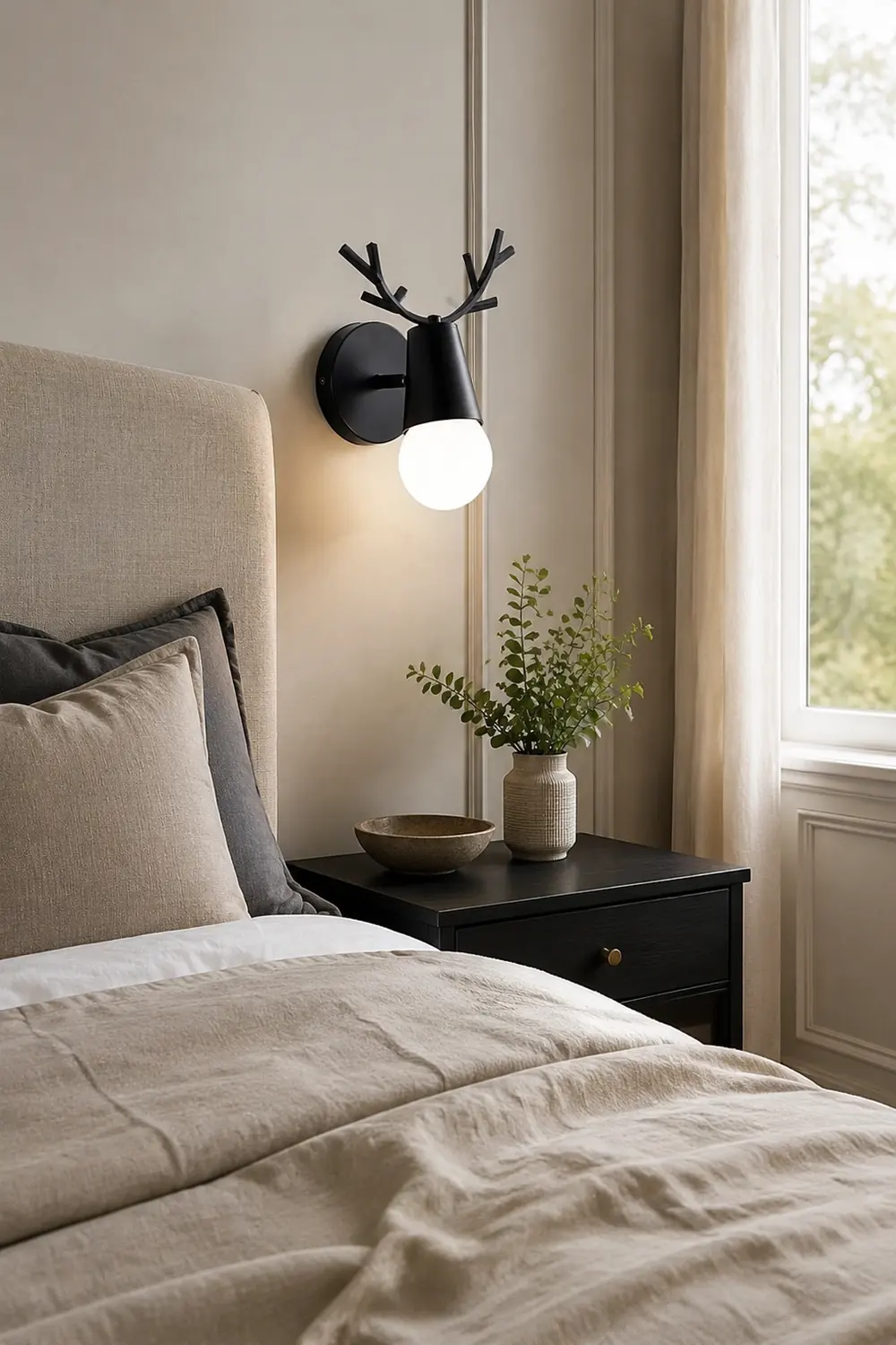 Yeknu Antler Wall Lamp - Lumpaz