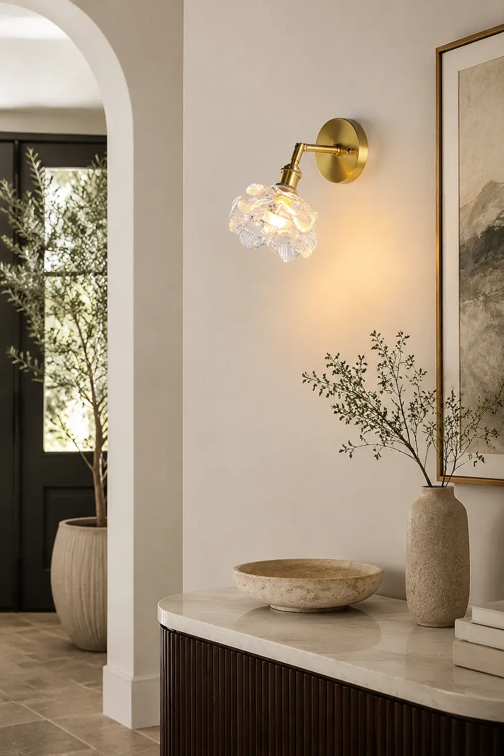 Kano Brass Wall Lamp - Lumpaz