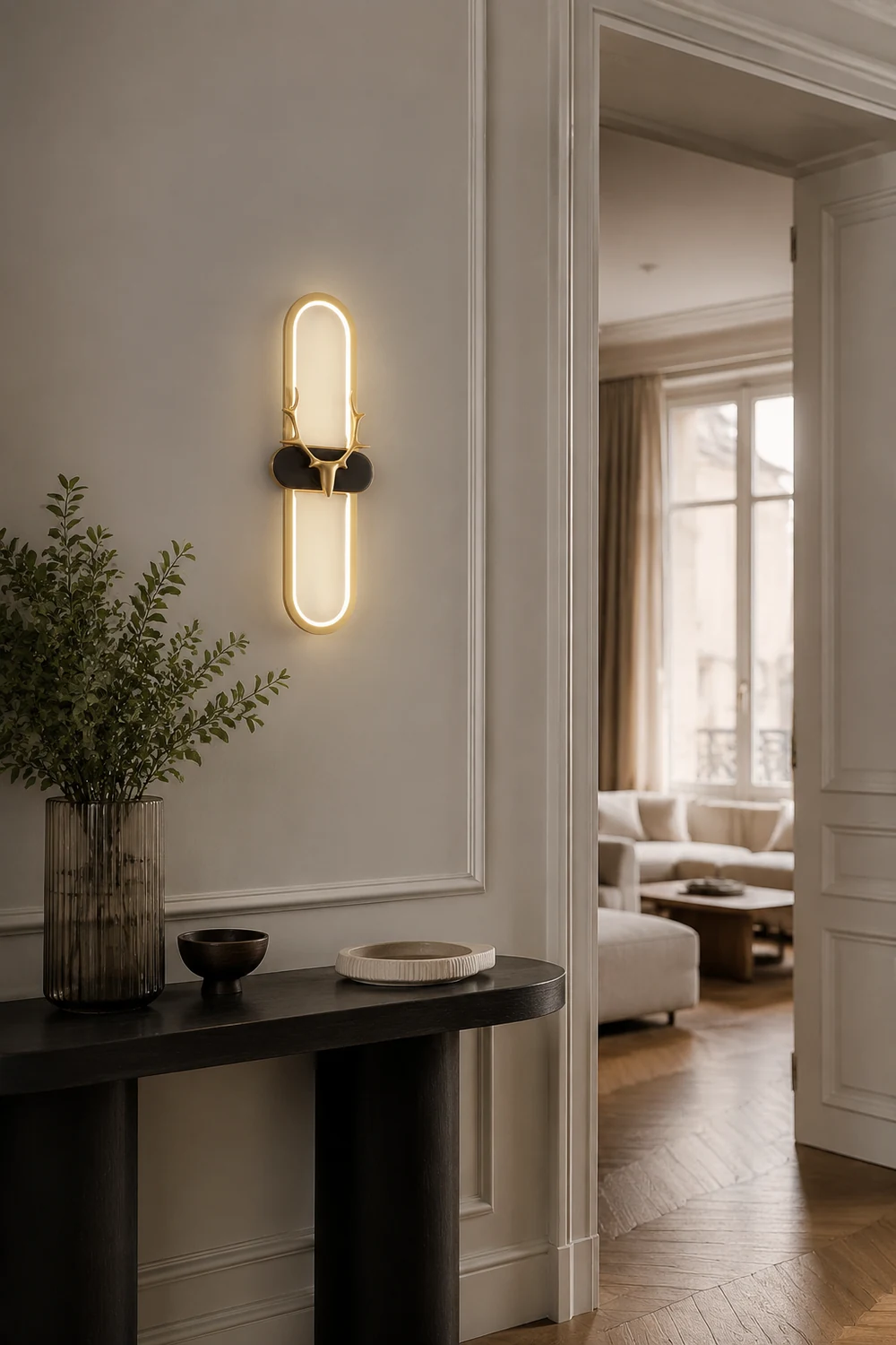 Antlers Halo Wall Lamp - Lumpaz