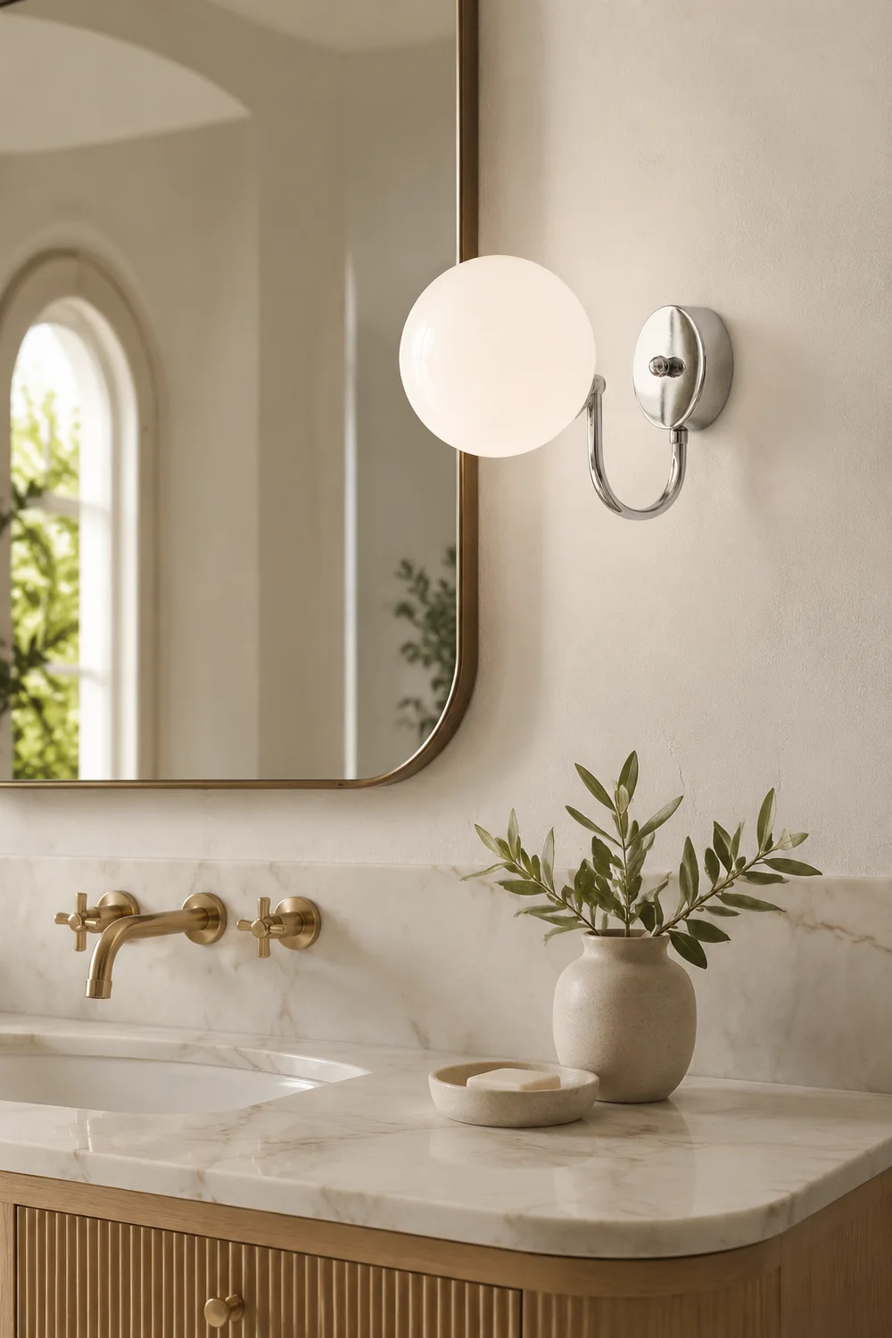 Staggered Glass Sconce - Lumpaz
