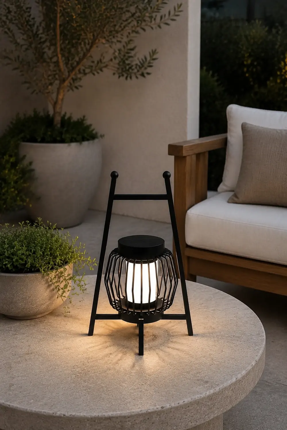 Grau Outdoor Table Lamp - Lumpaz